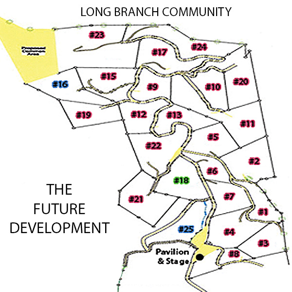 Long Branch Estates Map